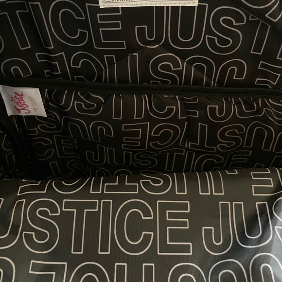 Justice Girls 17’’ BackPack 4Piece , Blue Tie Dye - Picture 7 of 8